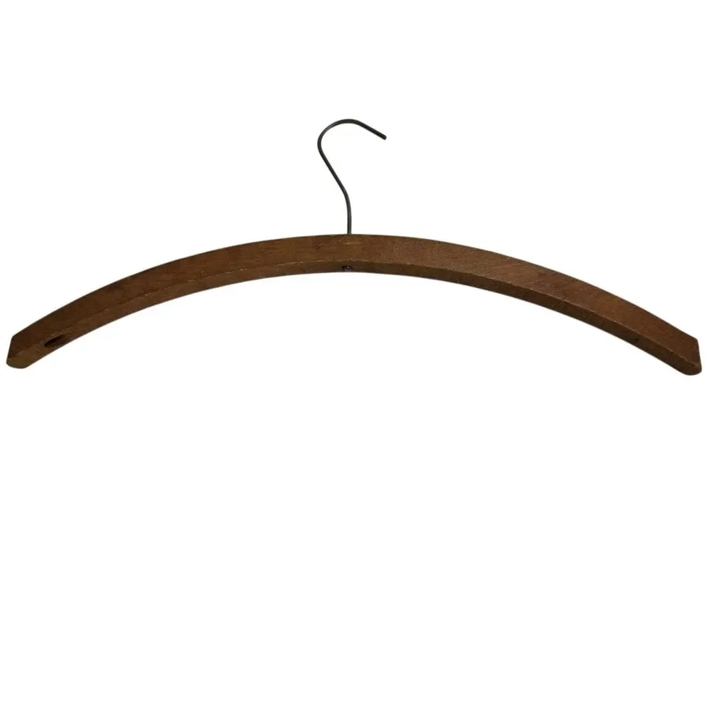 1900’s Pantorium Dry Cleaning Dyeing Omaha Wooden Rustic Clothes Hanger Advert